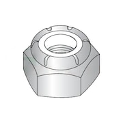 NEWPORT FASTENERS Nylon Insert Lock Nut, 1/4"-20, Steel, Zinc Plated, 1000 PK 139537